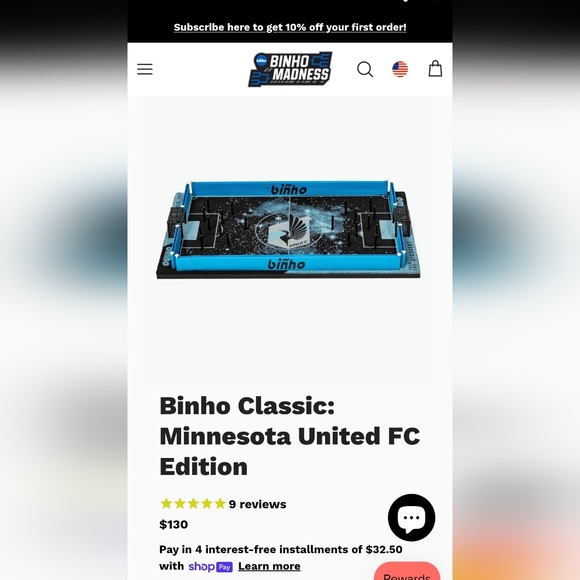 BINHO Green Turf Edition Board Game - Picture 6 of 8